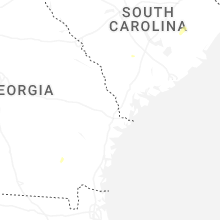 Regional Hail Map for Savannah, GA - Friday, June 26, 2026