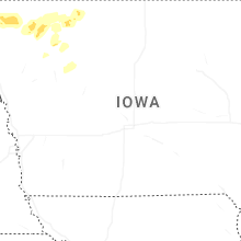 Regional Hail Map for Des Moines, IA - Saturday, June 27, 2026