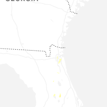 Regional Hail Map for Jacksonville, FL - Saturday, June 27, 2026