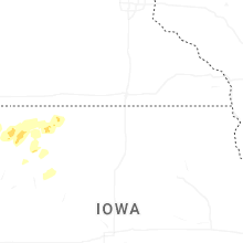 Regional Hail Map for Mason City, IA - Saturday, June 27, 2026