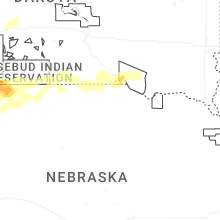 Regional Hail Map for Oneill, NE - Saturday, June 27, 2026