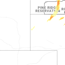 Regional Hail Map for Scottsbluff, NE - Sunday, June 28, 2026