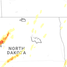 Regional Hail Map for Devils Lake, ND - Monday, June 29, 2026