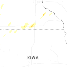 Regional Hail Map for Mason City, IA - Monday, June 29, 2026