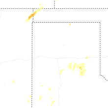 Regional Hail Map for Amarillo, TX - Tuesday, June 30, 2026