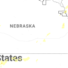 Regional Hail Map for Grand Island, NE - Wednesday, July 1, 2026