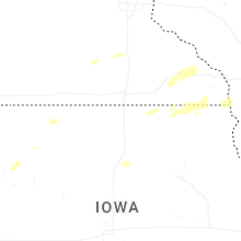 Regional Hail Map for Mason City, IA - Wednesday, July 1, 2026