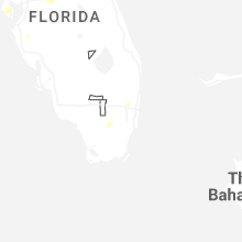 Regional Hail Map for Miami, FL - Wednesday, July 1, 2026