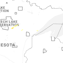Regional Hail Map for Duluth, MN - Thursday, July 2, 2026
