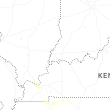 Regional Hail Map for Evansville, IN - Thursday, July 2, 2026