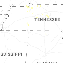 Regional Hail Map for Florence, AL - Thursday, July 2, 2026