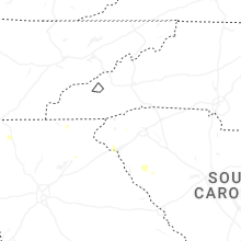 Regional Hail Map for Greenville, SC - Thursday, July 2, 2026