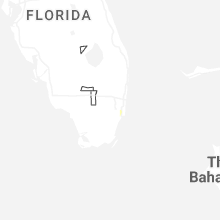 Regional Hail Map for Miami, FL - Thursday, July 2, 2026
