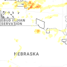 Regional Hail Map for Oneill, NE - Thursday, July 2, 2026