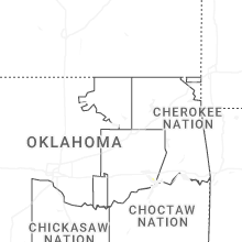 Regional Hail Map for Tulsa, OK - Thursday, July 2, 2026