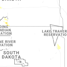Regional Hail Map for Aberdeen, SD - Friday, July 3, 2026