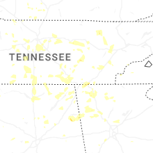 Regional Hail Map for Chattanooga, TN - Friday, July 3, 2026