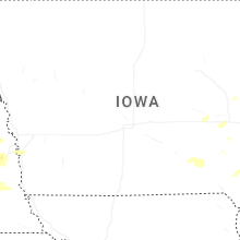Regional Hail Map for Des Moines, IA - Friday, July 3, 2026