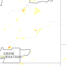 Regional Hail Map for Miles City, MT - Friday, July 3, 2026