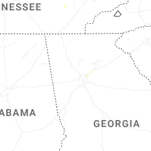 Regional Hail Map for Atlanta, GA - Saturday, July 4, 2026