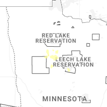 Regional Hail Map for Bemidji, MN - Saturday, July 4, 2026