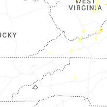 Regional Hail Map for Bristol, TN - Saturday, July 4, 2026