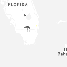 Regional Hail Map for Miami, FL - Saturday, July 4, 2026