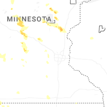Regional Hail Map for Minneapolis, MN - Saturday, July 4, 2026