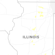 Regional Hail Map for Peoria, IL - Saturday, July 4, 2026