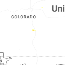 Regional Hail Map for Pueblo, CO - Saturday, July 4, 2026