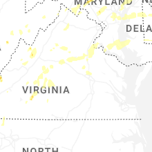Regional Hail Map for Richmond, VA - Saturday, July 4, 2026