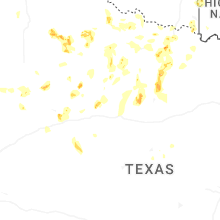 Regional Hail Map for Abilene, TX - Sunday, July 5, 2026