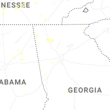 Regional Hail Map for Atlanta, GA - Sunday, July 5, 2026