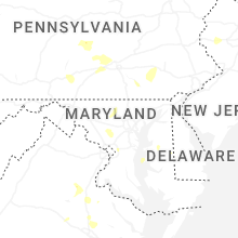 Regional Hail Map for Baltimore, MD - Sunday, July 5, 2026