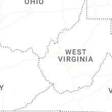 Regional Hail Map for Charleston, WV - Sunday, July 5, 2026