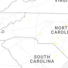 Regional Hail Map for Charlotte, NC - Sunday, July 5, 2026