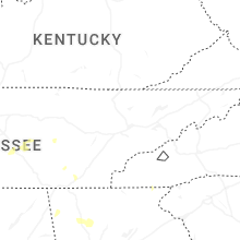 Regional Hail Map for Knoxville, TN - Sunday, July 5, 2026