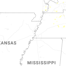 Regional Hail Map for Memphis, TN - Sunday, July 5, 2026