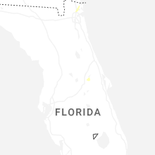 Regional Hail Map for Orlando, FL - Sunday, July 5, 2026