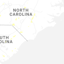 Regional Hail Map for Wilmington, NC - Sunday, July 5, 2026