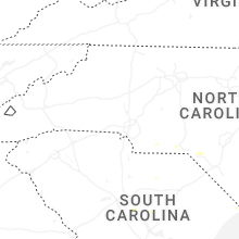 Regional Hail Map for Charlotte, NC - Monday, July 6, 2026