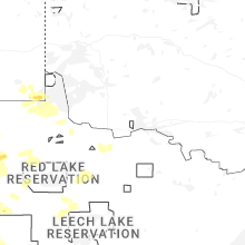 Regional Hail Map for International Falls, MN - Monday, July 6, 2026