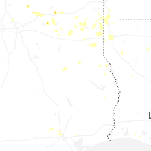 Regional Hail Map for Lufkin, TX - Monday, July 6, 2026