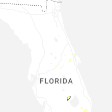 Regional Hail Map for Orlando, FL - Monday, July 6, 2026