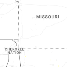 Regional Hail Map for Springfield, MO - Monday, July 6, 2026