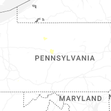 Regional Hail Map for State College, PA - Monday, July 6, 2026