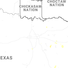Regional Hail Map for Dallas, TX - Tuesday, July 7, 2026