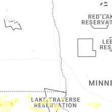 Regional Hail Map for Fargo, ND - Tuesday, July 7, 2026