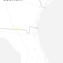 Regional Hail Map for Jacksonville, FL - Tuesday, July 7, 2026