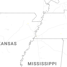 Regional Hail Map for Memphis, TN - Tuesday, July 7, 2026